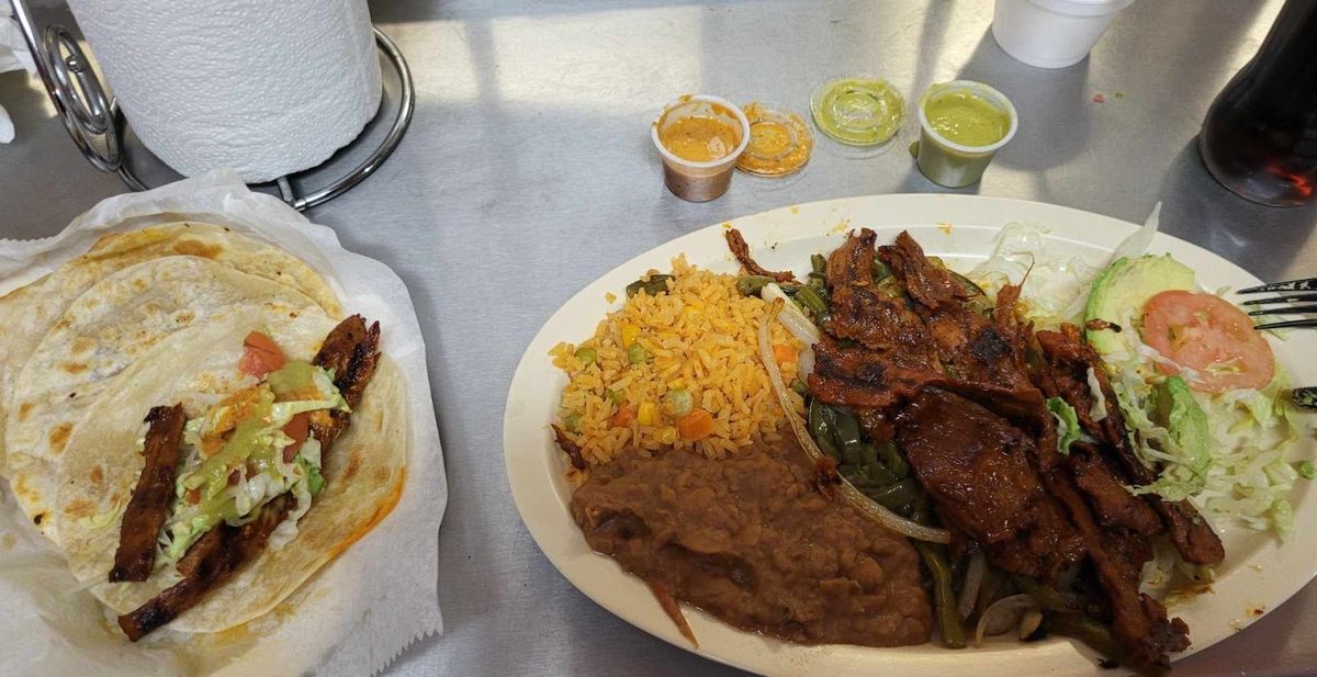 Inside Taqueria Alazan Express